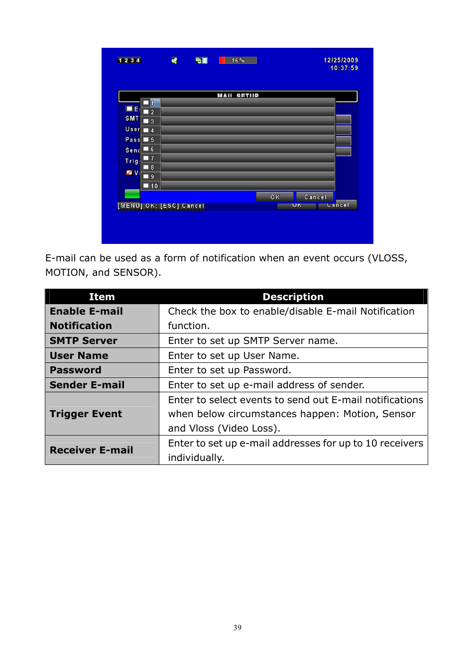 PLANET DVR-1672 User Manual | Page 45 / 100