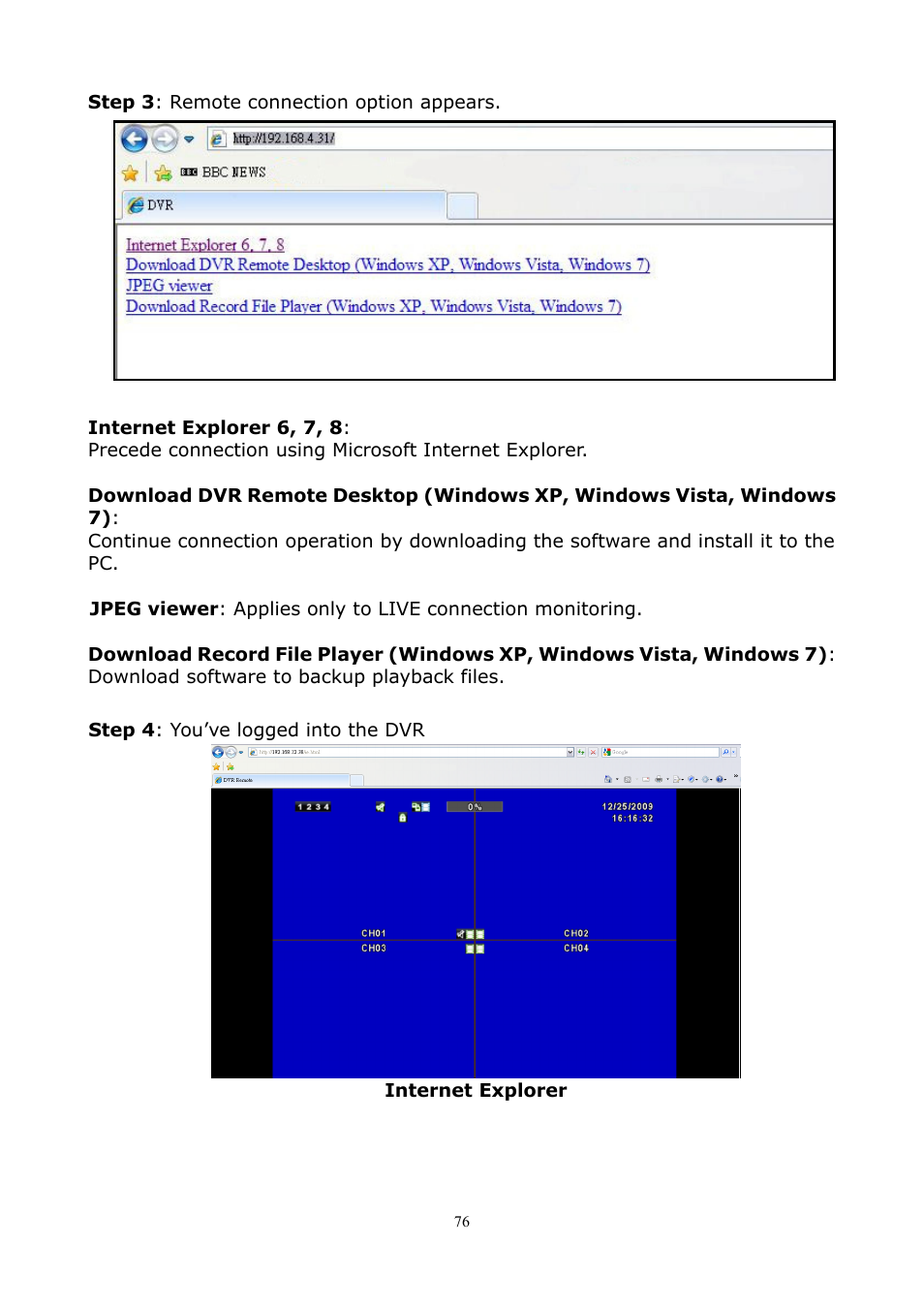 PLANET DVR-1672 User Manual | Page 82 / 100