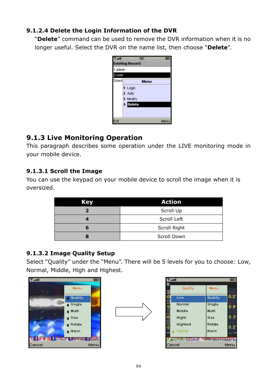 3 live monitoring operation | PLANET DVR-1672 User Manual | Page 90 / 100
