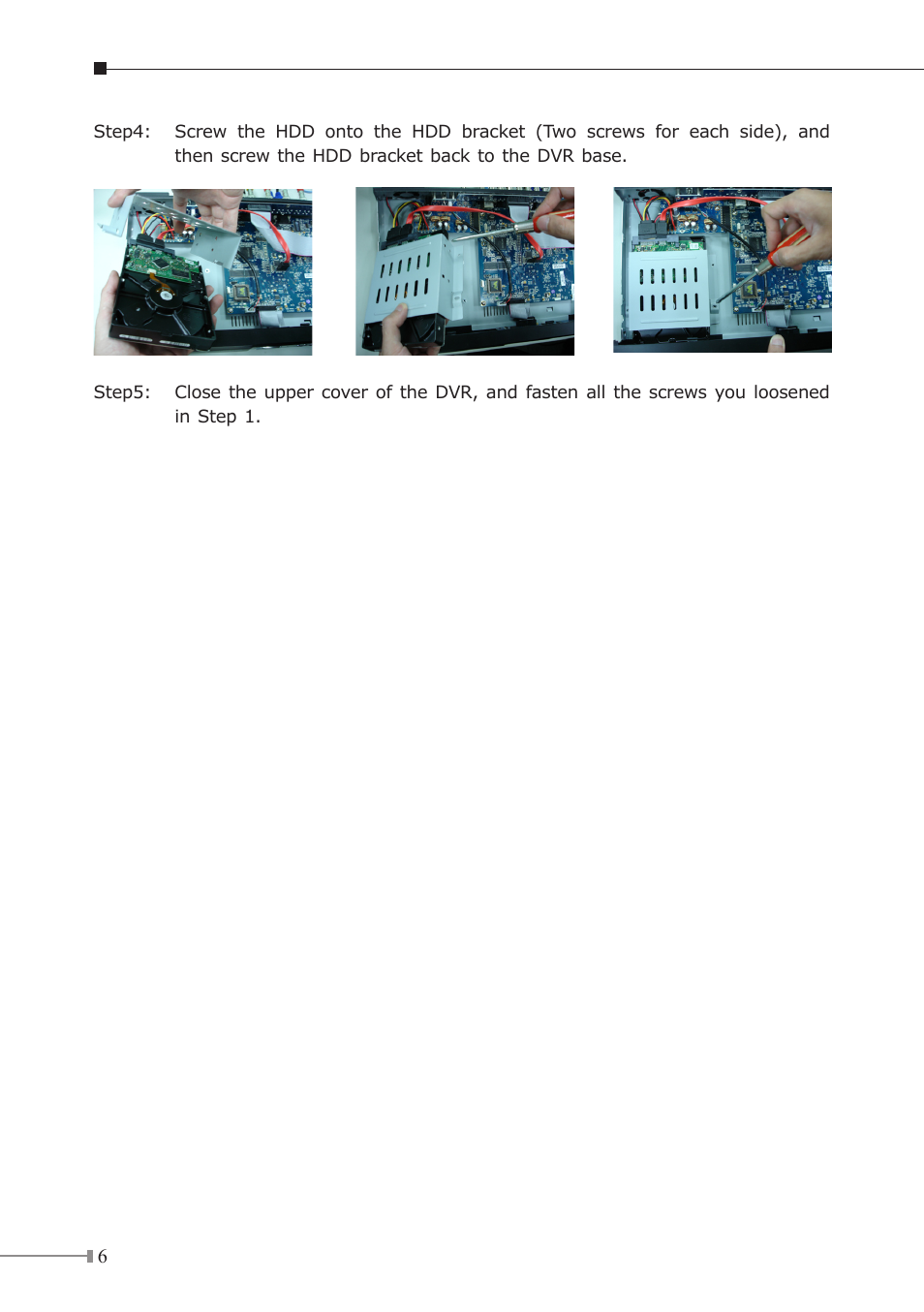 PLANET DVR-460 User Manual | Page 6 / 8