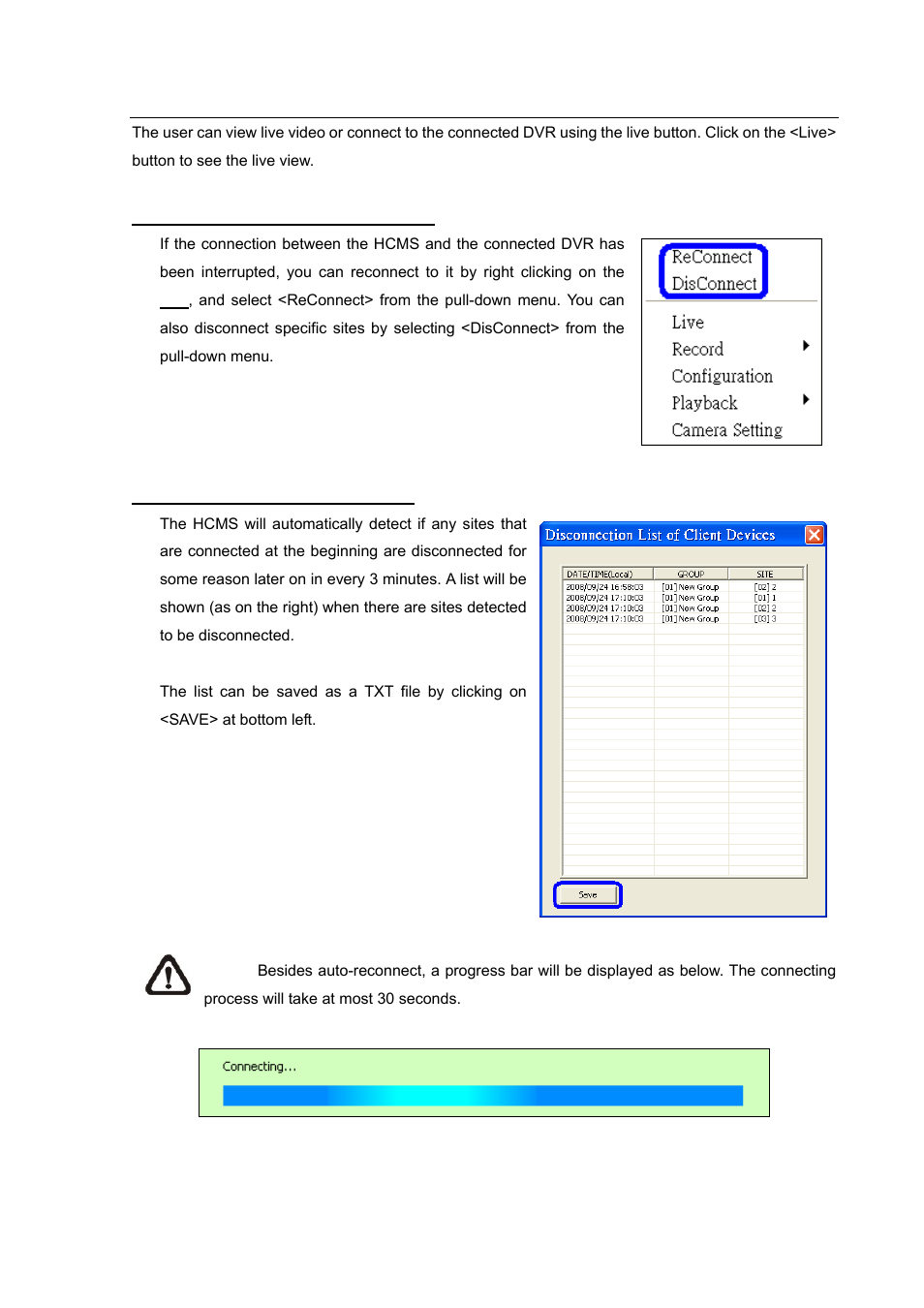 1 view live image / assign camera | PLANET HDVR-1600 User Manual | Page 46 / 95