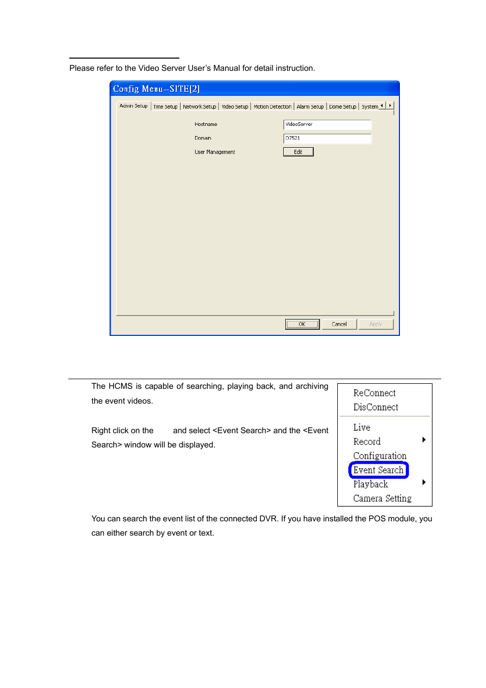 9 search for event videos | PLANET HDVR-1600 User Manual | Page 61 / 95