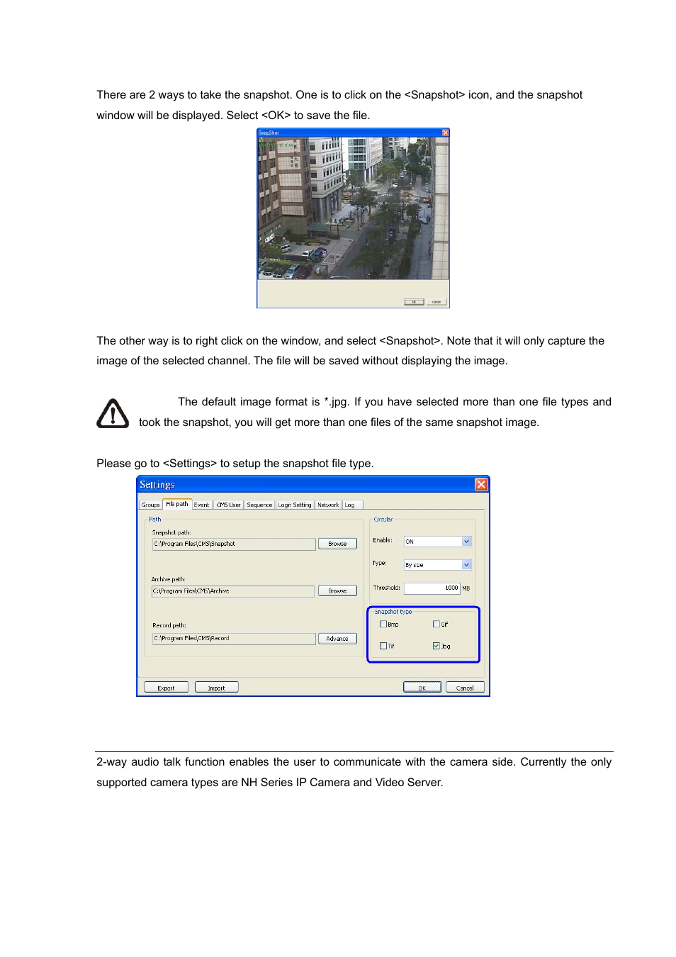13 2-way audio talk | PLANET HDVR-1600 User Manual | Page 66 / 95