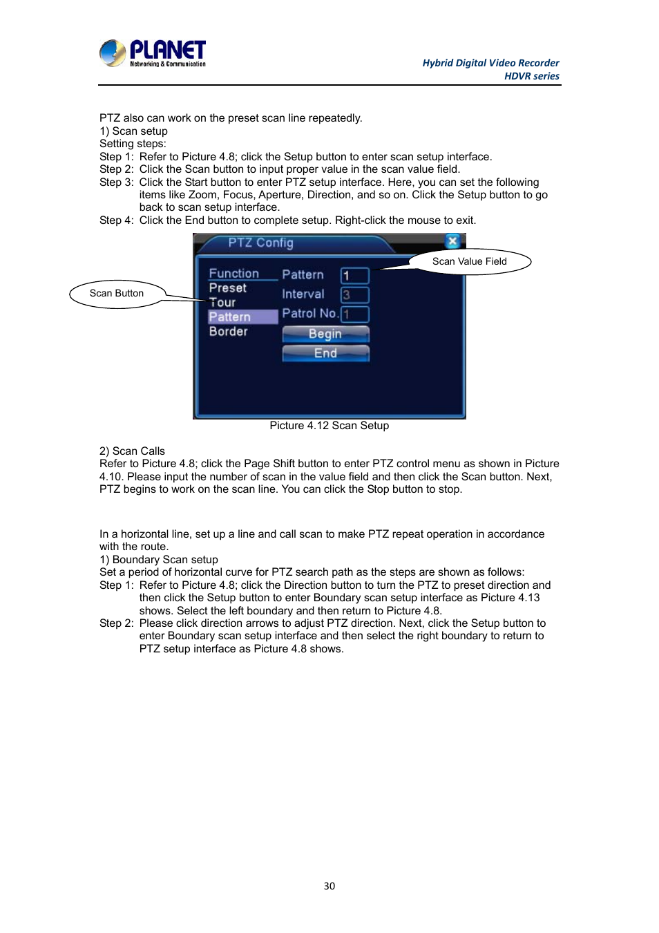 PLANET HDVR-1630 User Manual | Page 30 / 92