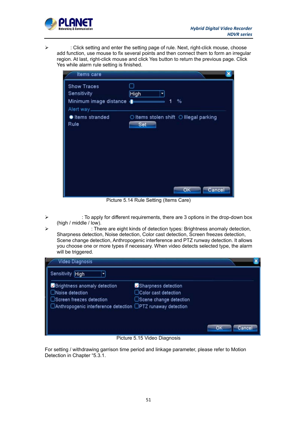 PLANET HDVR-1630 User Manual | Page 51 / 92
