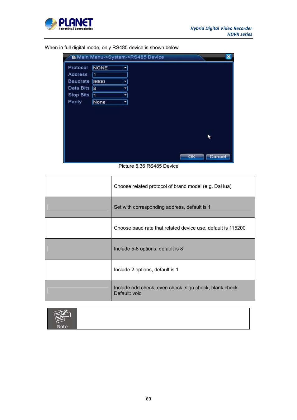 PLANET HDVR-1630 User Manual | Page 69 / 92