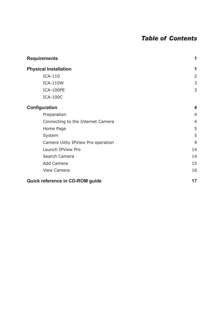 PLANET ICA-100C User Manual | 20 pages