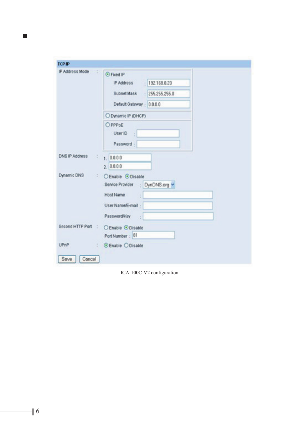 PLANET ICA-100C User Manual | Page 8 / 20