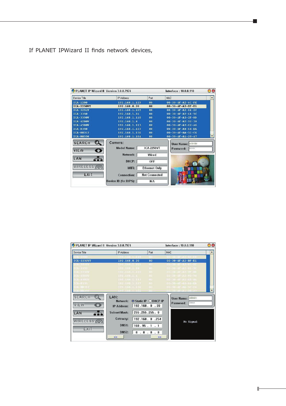 PLANET ICA-2250VT User Manual | Page 11 / 16