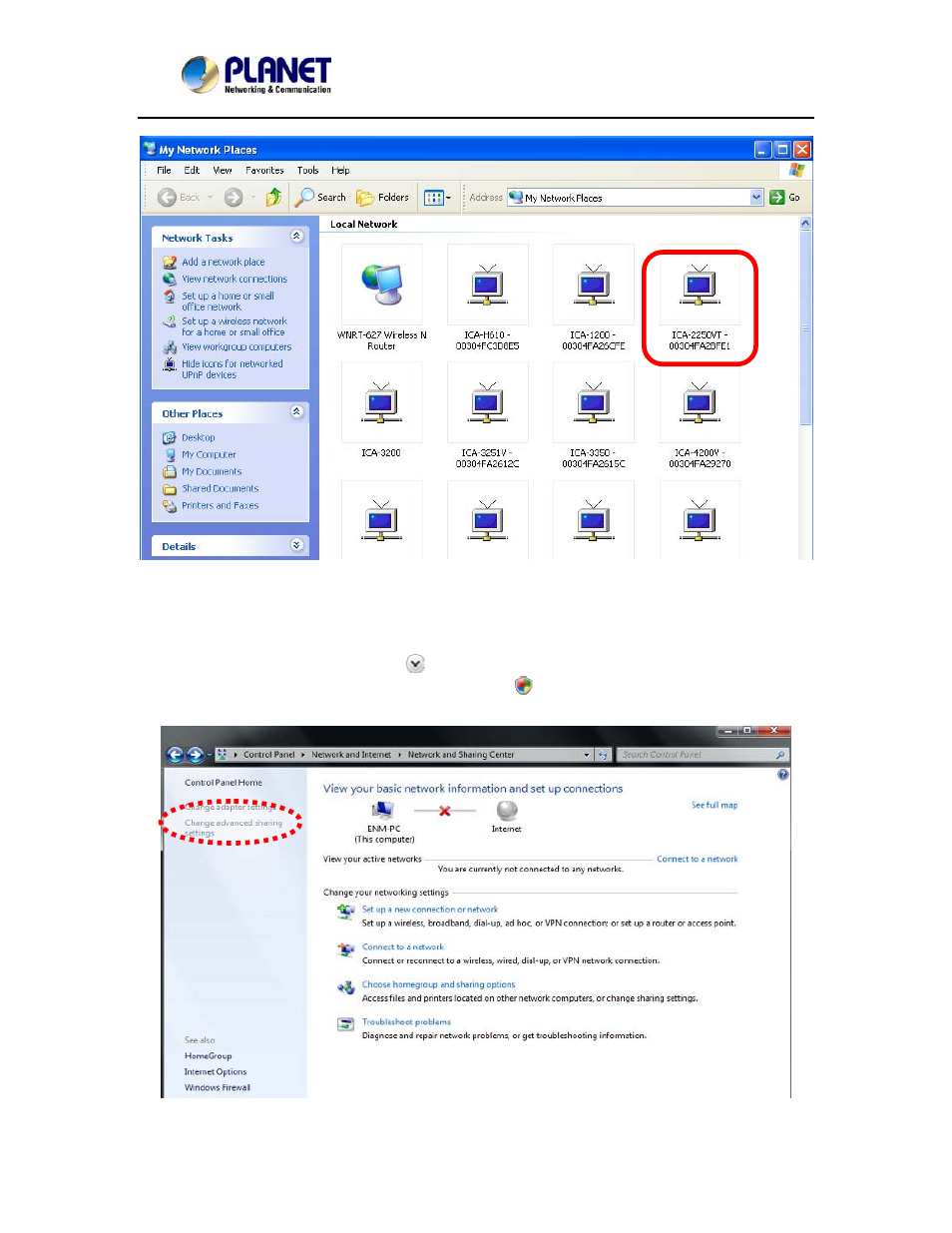 2 windows 7 | PLANET ICA-2250VT User Manual | Page 29 / 97