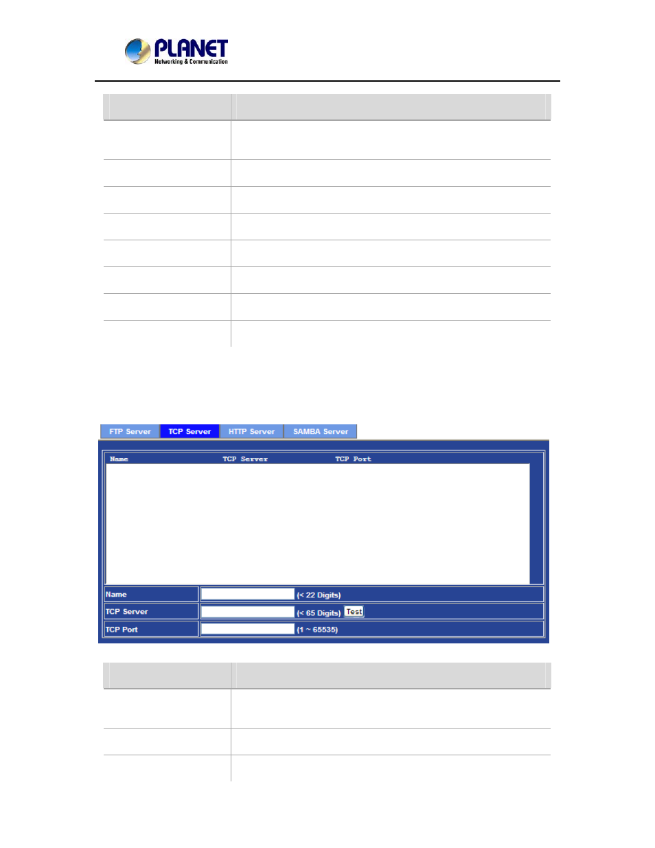 2 tcp server | PLANET ICA-2250VT User Manual | Page 77 / 97