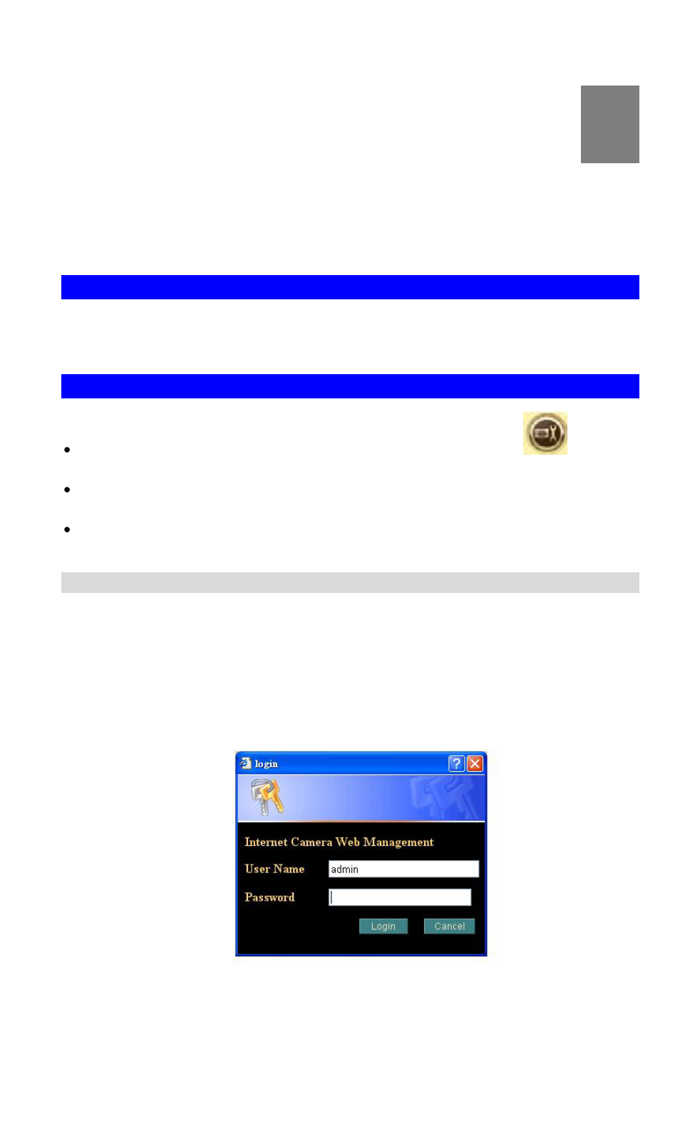Chapter 4 web-based management, Introduction, Connecting to ica-500 | Connecting using your web browser, Web-based management, Chapter 4 | PLANET ICA-500 User Manual | Page 21 / 75