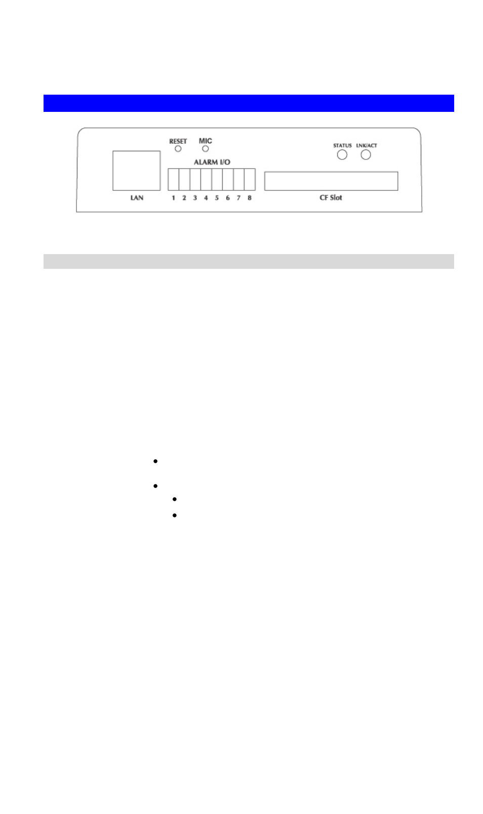Physical details, Rear panel | PLANET ICA-500 User Manual | Page 7 / 75