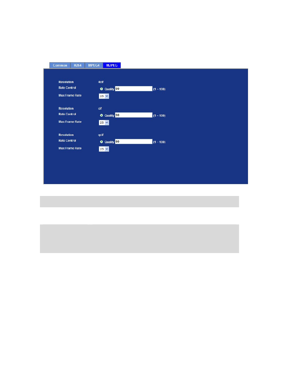 4 mjpeg profile | PLANET ICA-H312 User Manual | Page 57 / 89