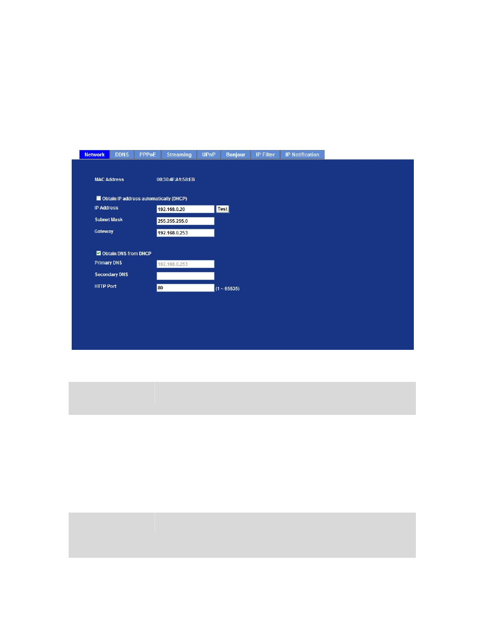 5 network configuration, Network | PLANET ICA-HM120 User Manual | Page 40 / 93