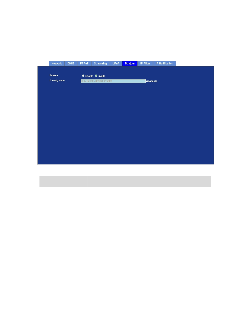 Bonjour | PLANET ICA-HM120 User Manual | Page 47 / 93
