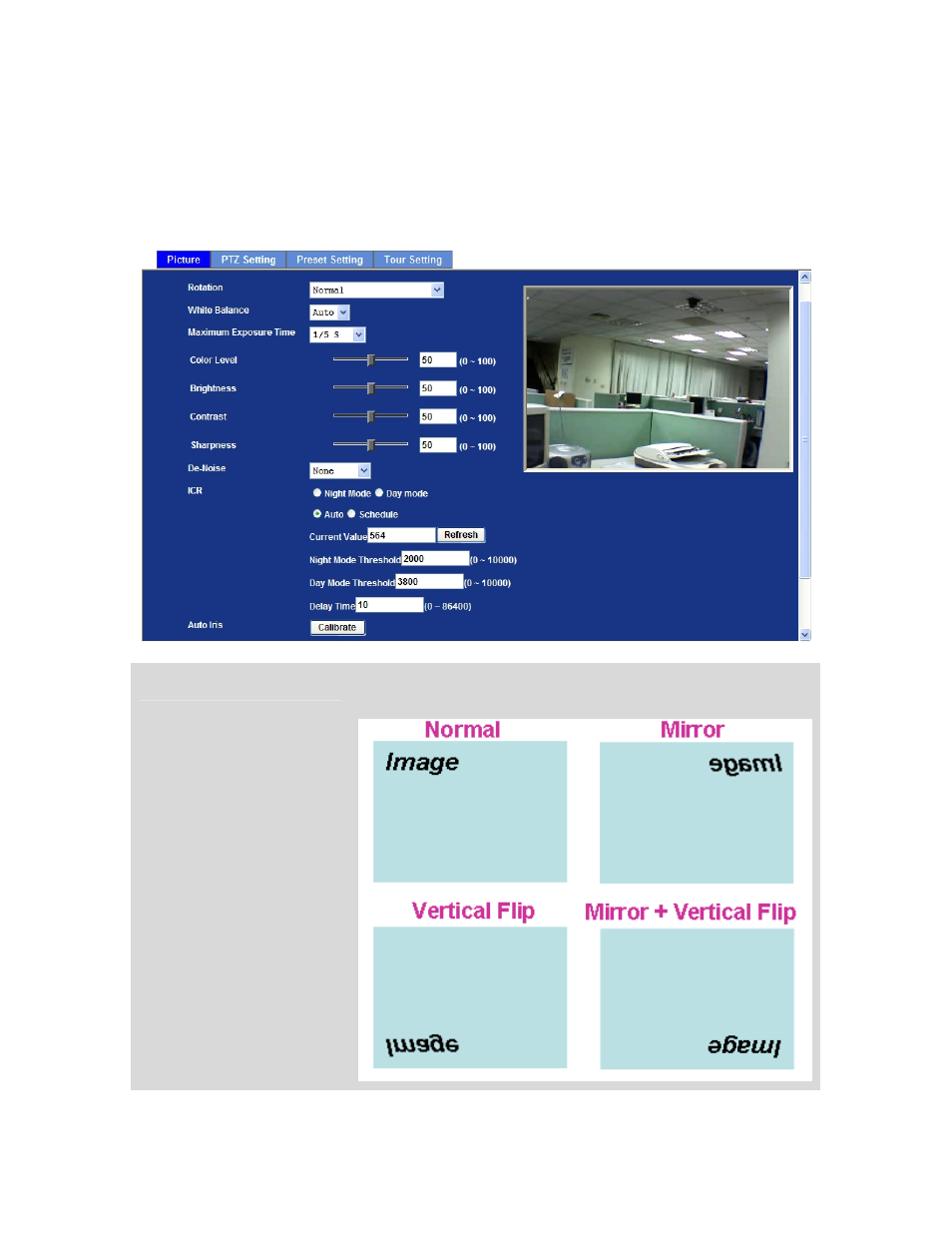 6 camera configuration, Picture | PLANET ICA-HM120 User Manual | Page 51 / 93
