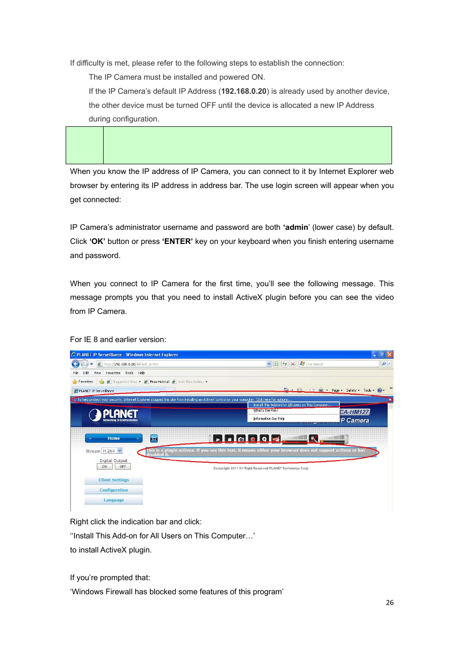 PLANET ICA-HM127 User Manual | Page 27 / 73