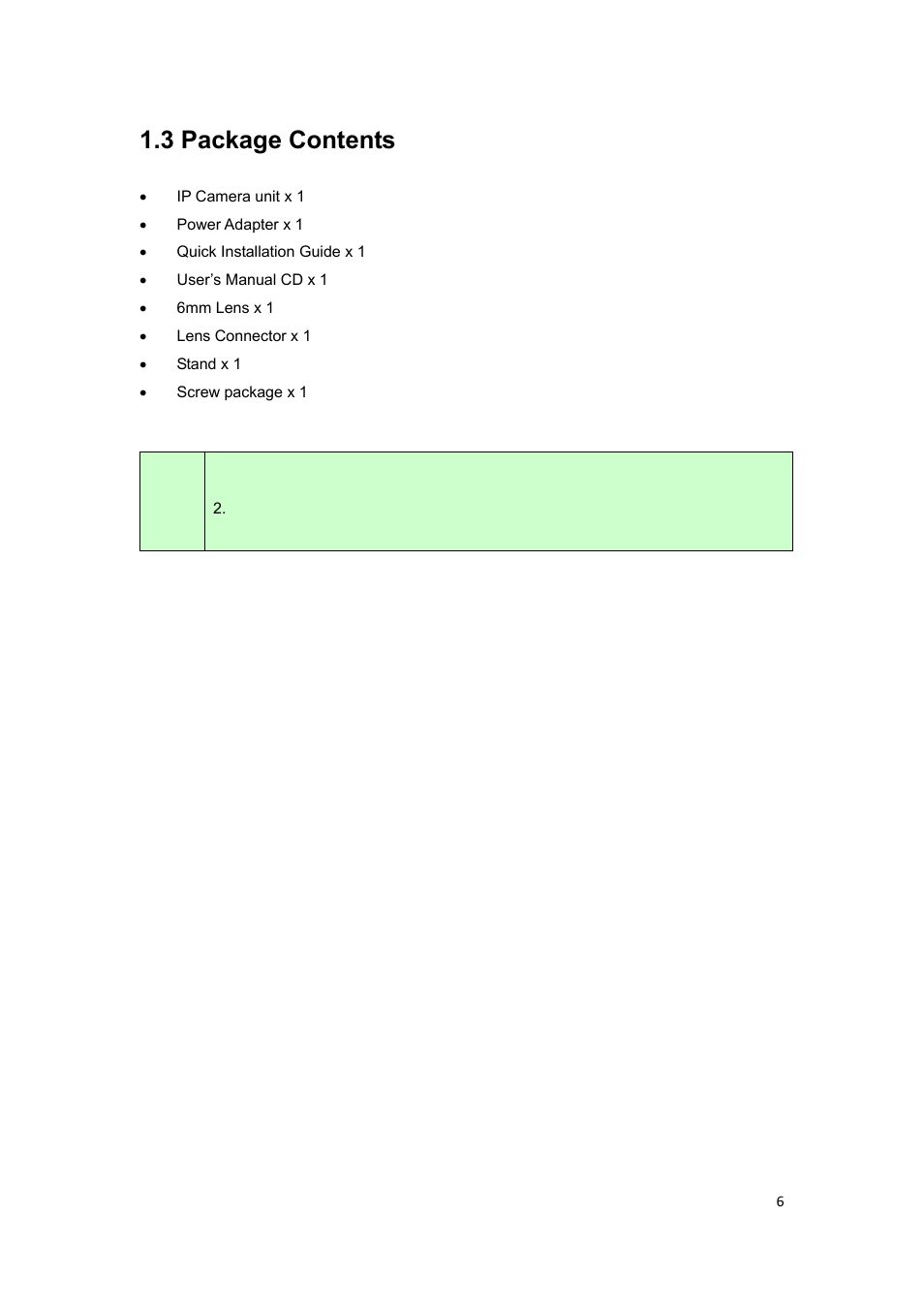 3 package contents | PLANET ICA-HM127 User Manual | Page 7 / 73