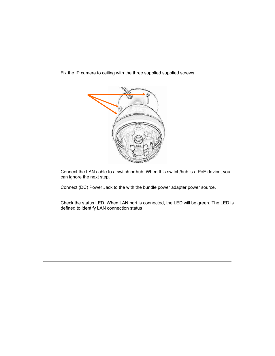 3 hardware installation, Fixed camera by screws | PLANET ICA-HM240 User Manual | Page 12 / 93