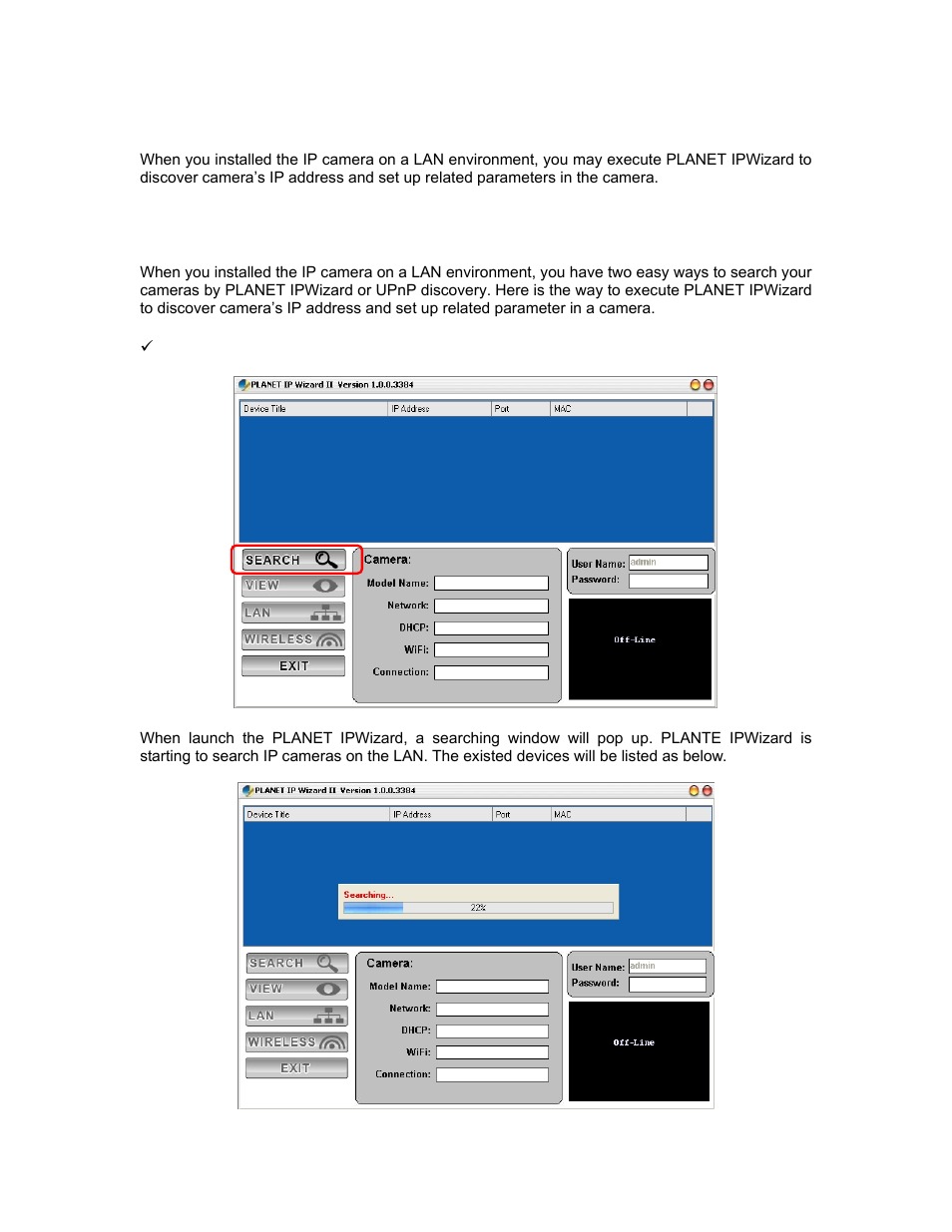 5 preparation | PLANET ICA-HM240 User Manual | Page 15 / 93