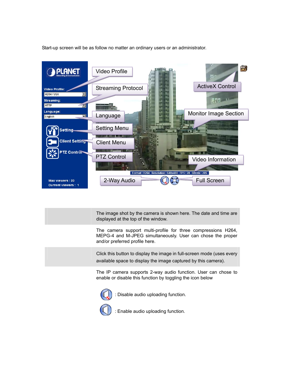 3 live view | PLANET ICA-HM240 User Manual | Page 33 / 93