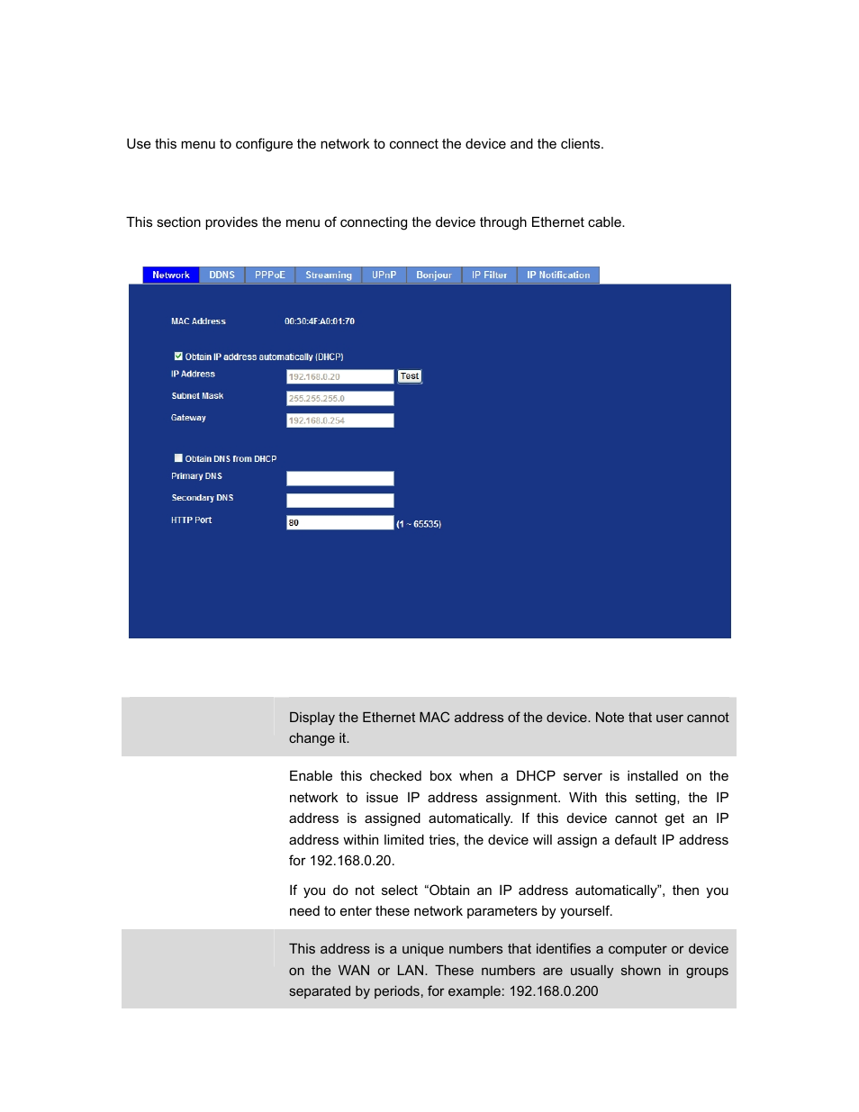 5 network configuration | PLANET ICA-HM240 User Manual | Page 40 / 93