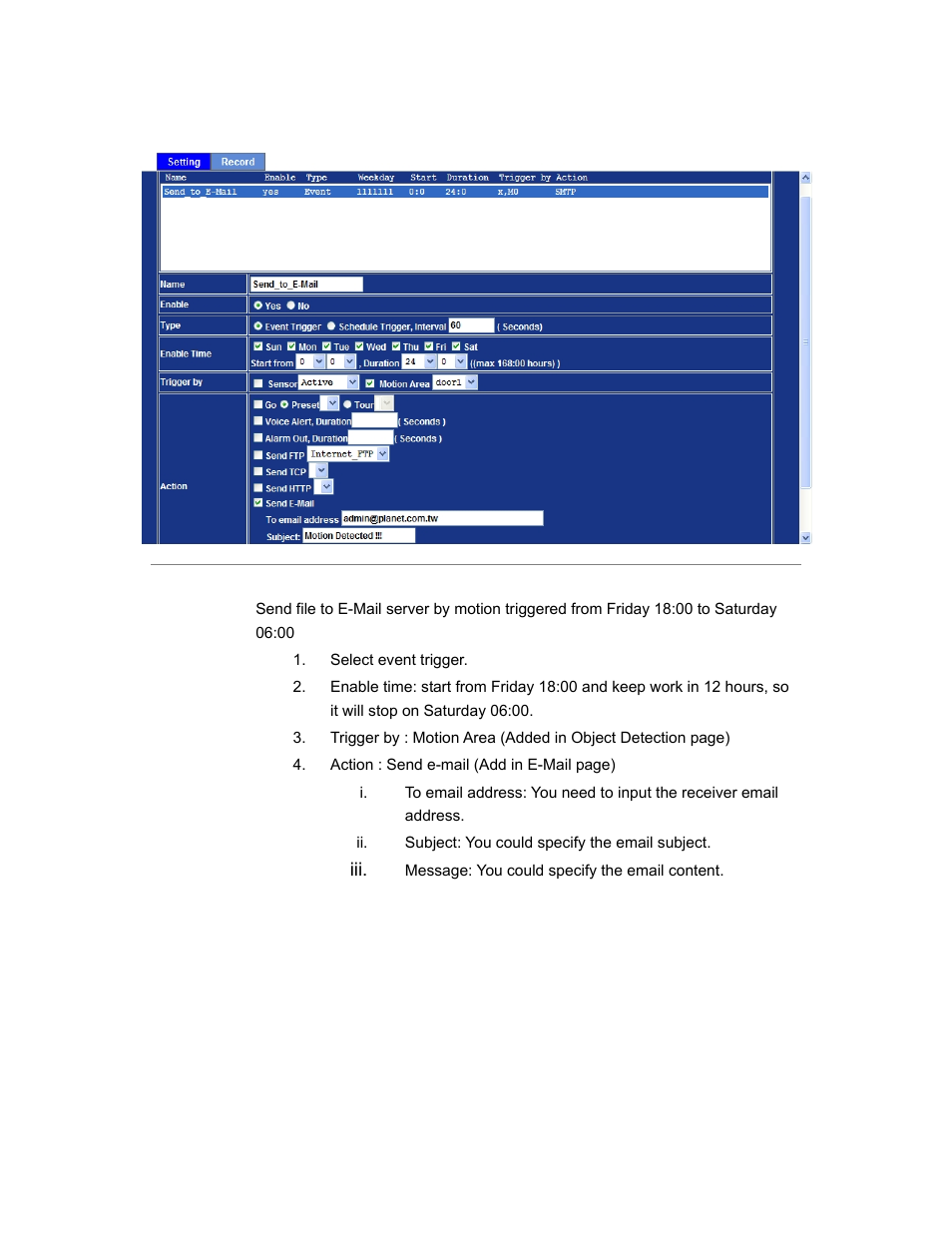 PLANET ICA-HM240 User Manual | Page 72 / 93