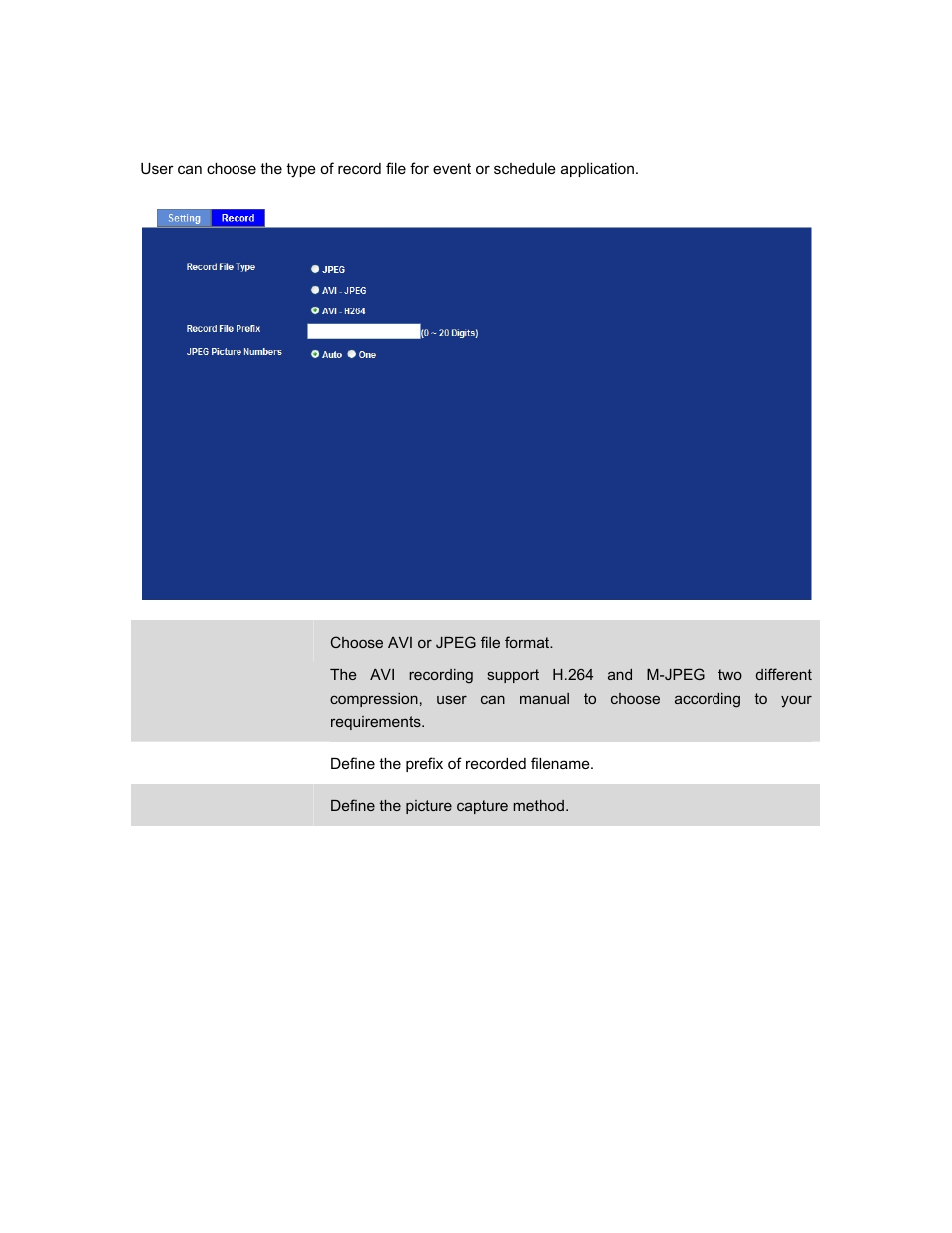 15 record configuration | PLANET ICA-HM240 User Manual | Page 74 / 93