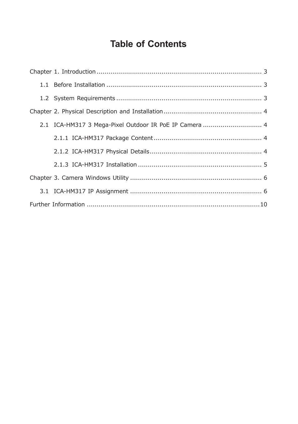 PLANET ICA-HM317 User Manual | Page 2 / 12