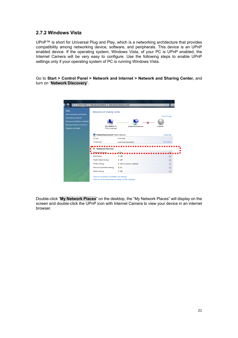 2 windows vista | PLANET ICA-HM317 User Manual | Page 22 / 70