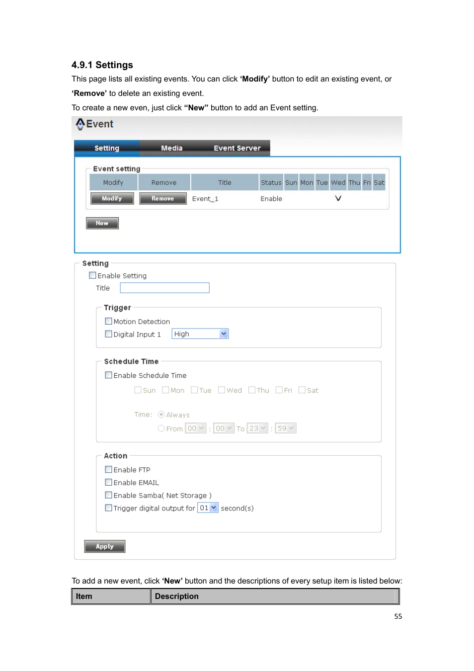 1 settings | PLANET ICA-HM317 User Manual | Page 56 / 70