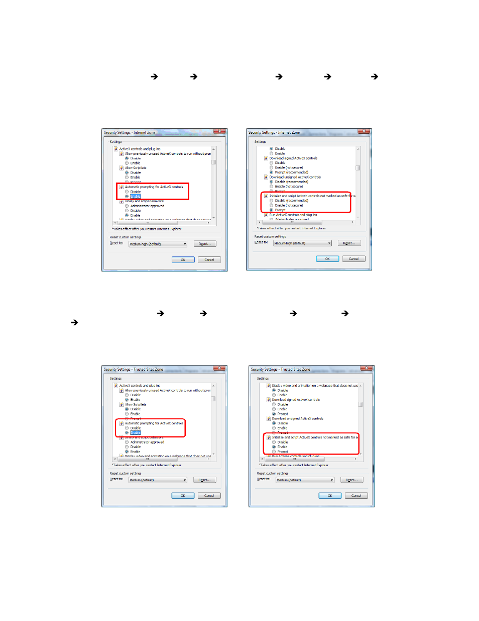 3 internet explorer 7 for windows vista | PLANET ICA-HM830 User Manual | Page 19 / 78