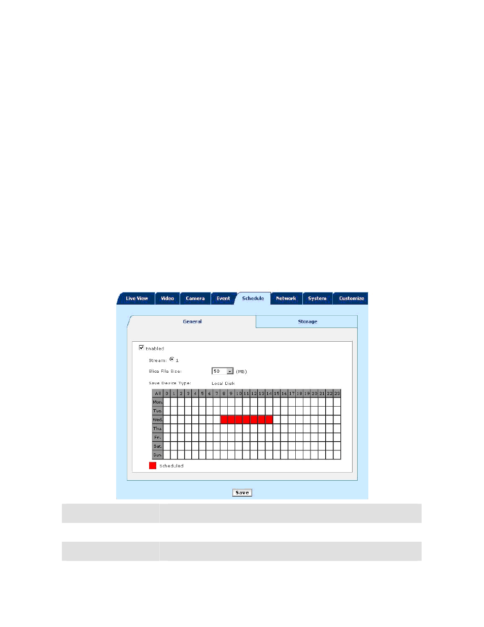 7 schedule configuration, 1 general setting | PLANET ICA-HM830 User Manual | Page 46 / 78