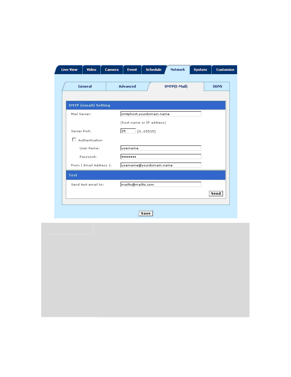 3 network smtp settings | PLANET ICA-HM830 User Manual | Page 51 / 78