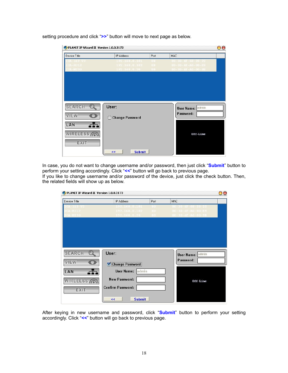 PLANET IVS-H120 User Manual | Page 18 / 91