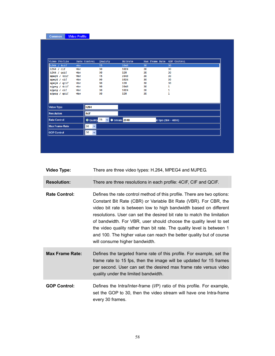 PLANET IVS-H120 User Manual | Page 58 / 91