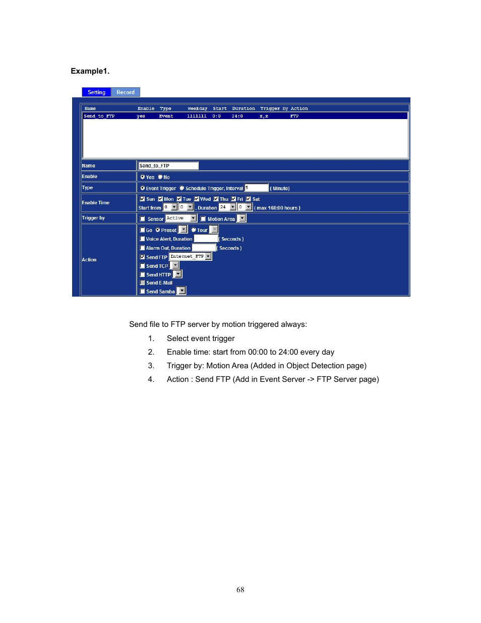 PLANET IVS-H120 User Manual | Page 68 / 91