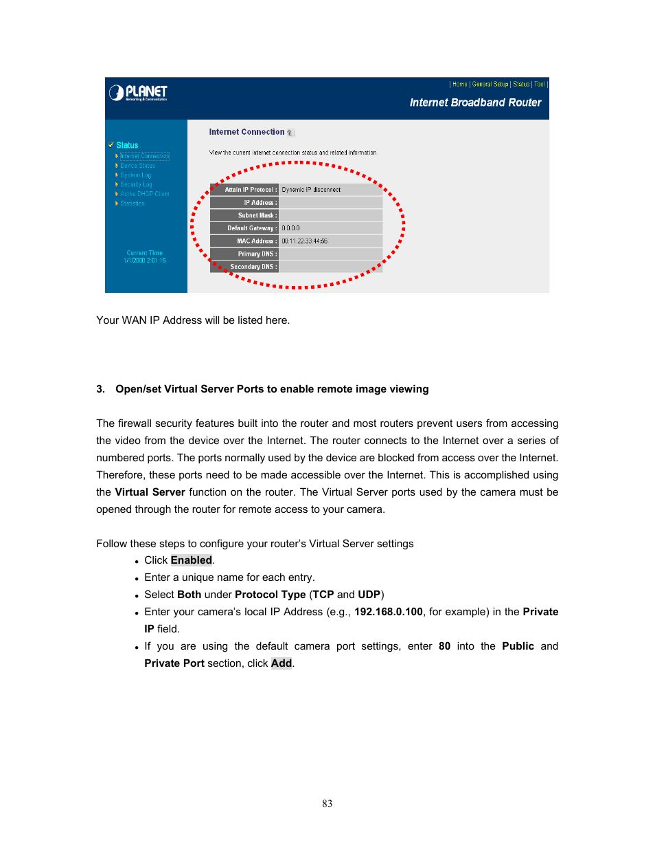 PLANET IVS-H120 User Manual | Page 83 / 91