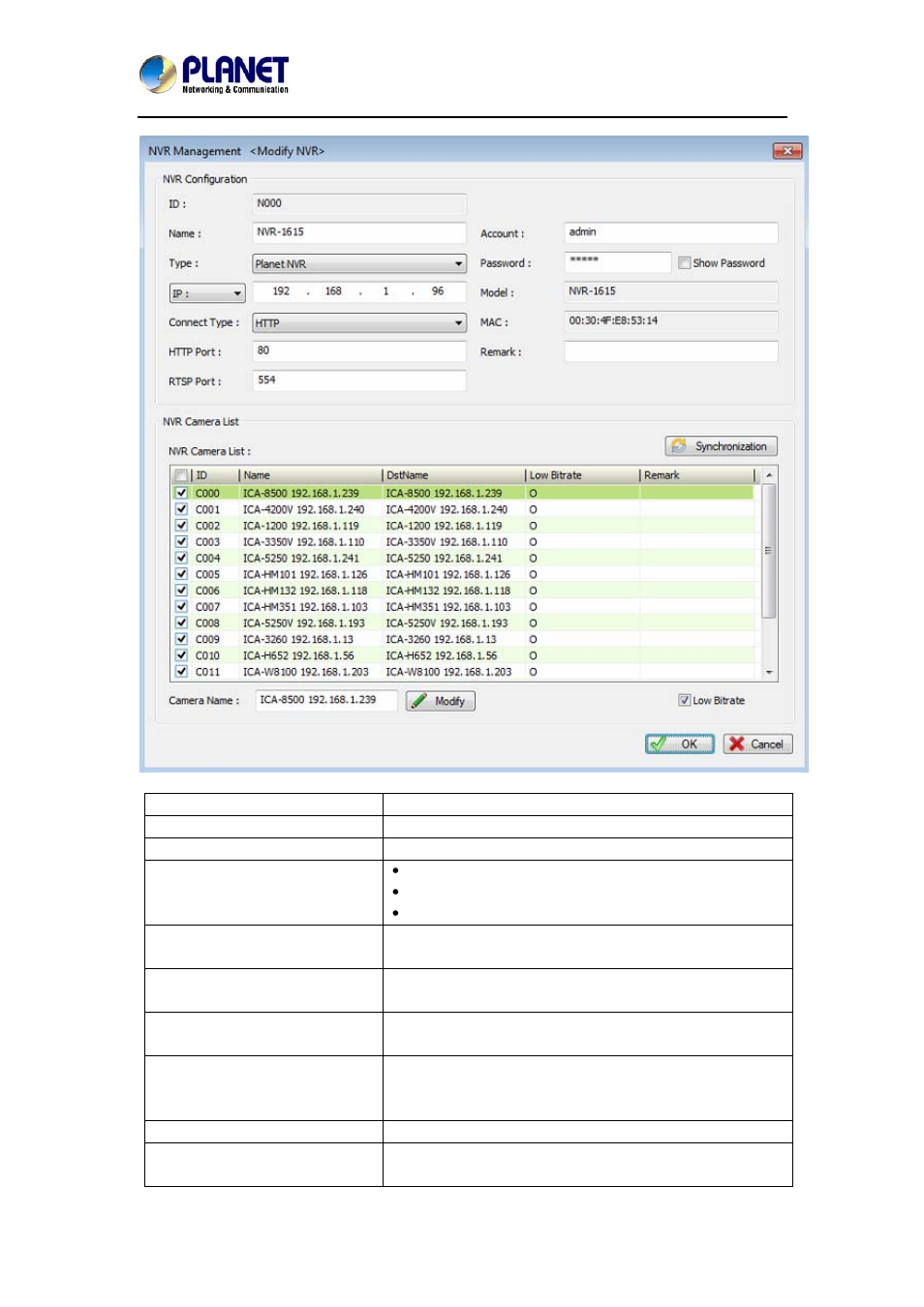 10 nvr remote ui control dialog | PLANET NVR-1615 User Manual | Page 21 / 47