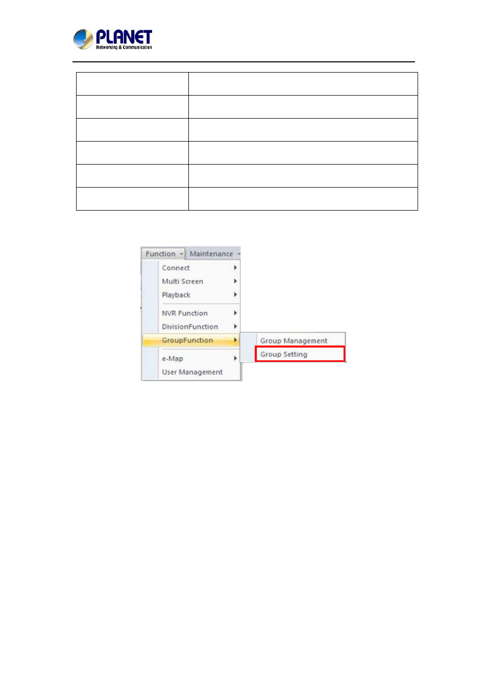 14 group channel management dialog | PLANET NVR-1615 User Manual | Page 27 / 47