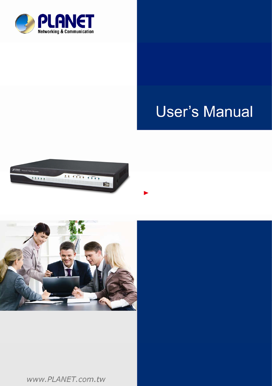 PLANET NVR-1615 User Manual | 57 pages