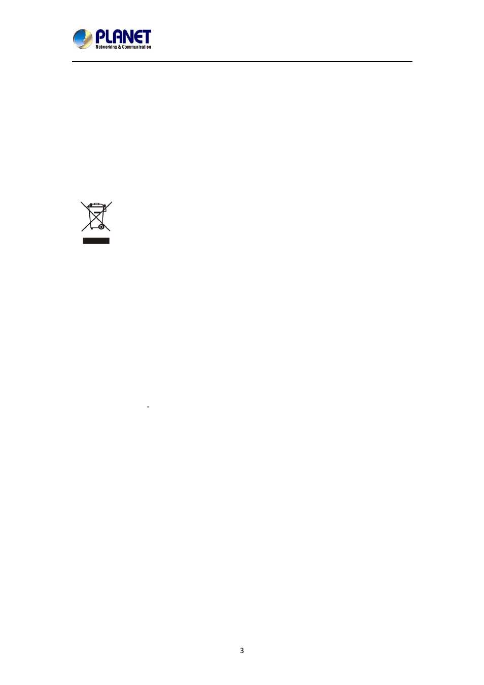 PLANET NVR-1615 User Manual | Page 3 / 57