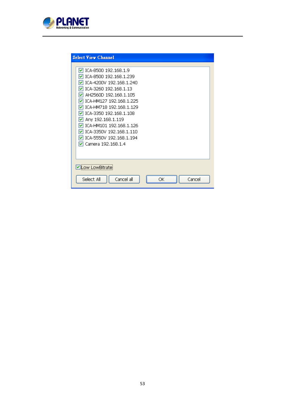 2 live view on internet explorer | PLANET NVR-1615 User Manual | Page 53 / 57