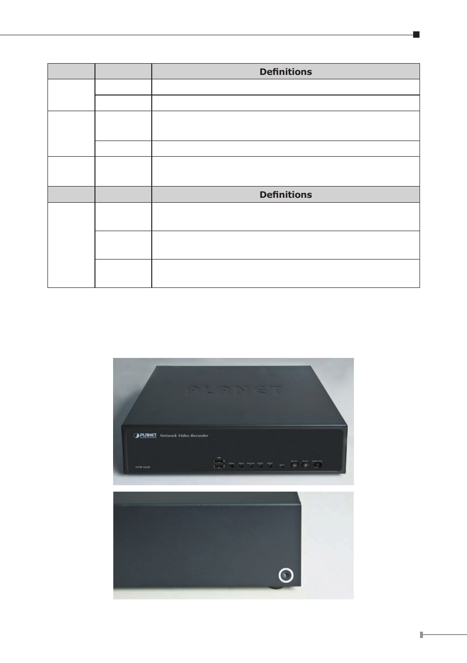 PLANET NVR-1620 User Manual | Page 17 / 28