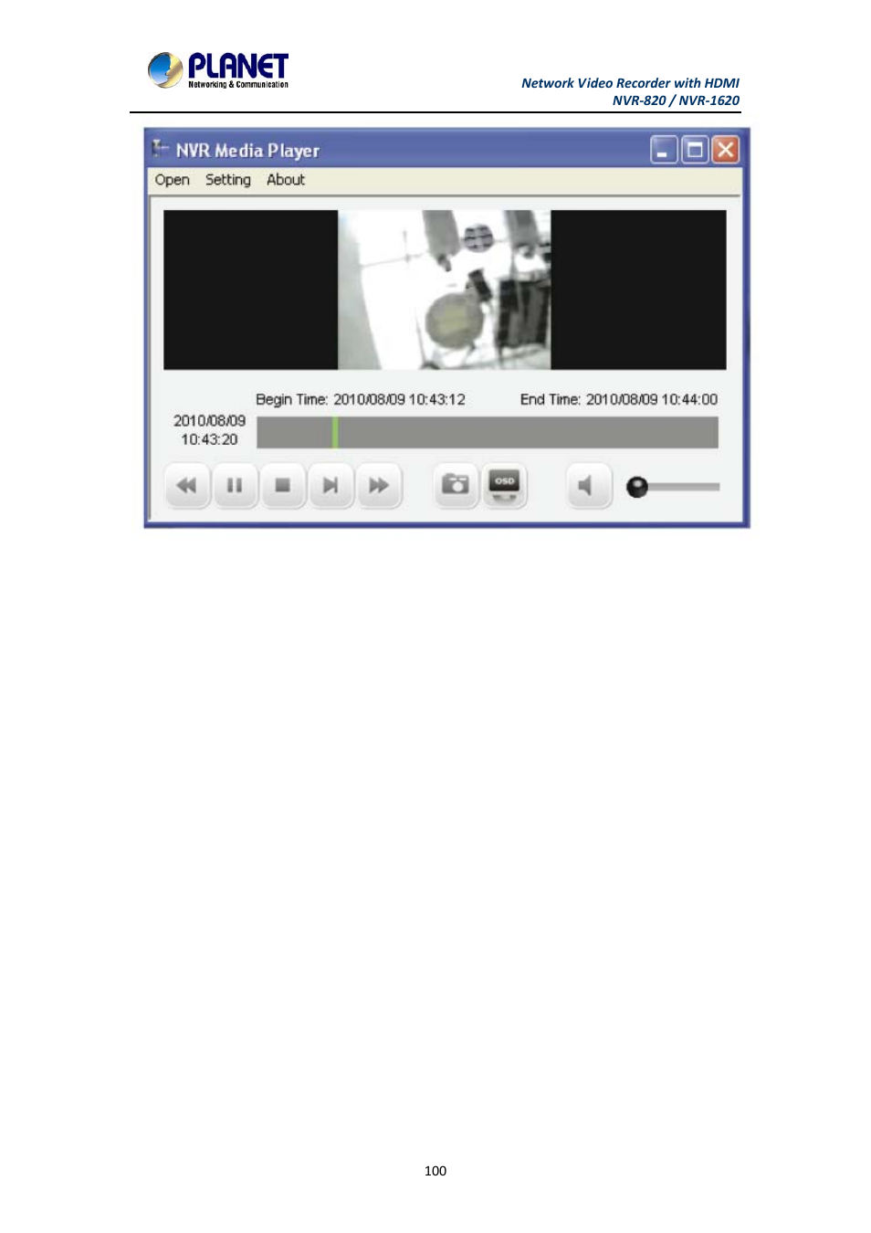 PLANET NVR-1620 User Manual | Page 100 / 138