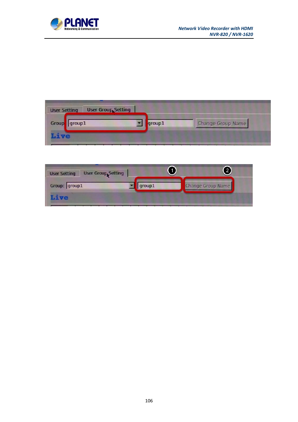 PLANET NVR-1620 User Manual | Page 106 / 138