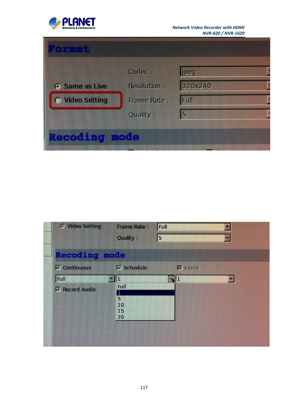 PLANET NVR-1620 User Manual | Page 117 / 138