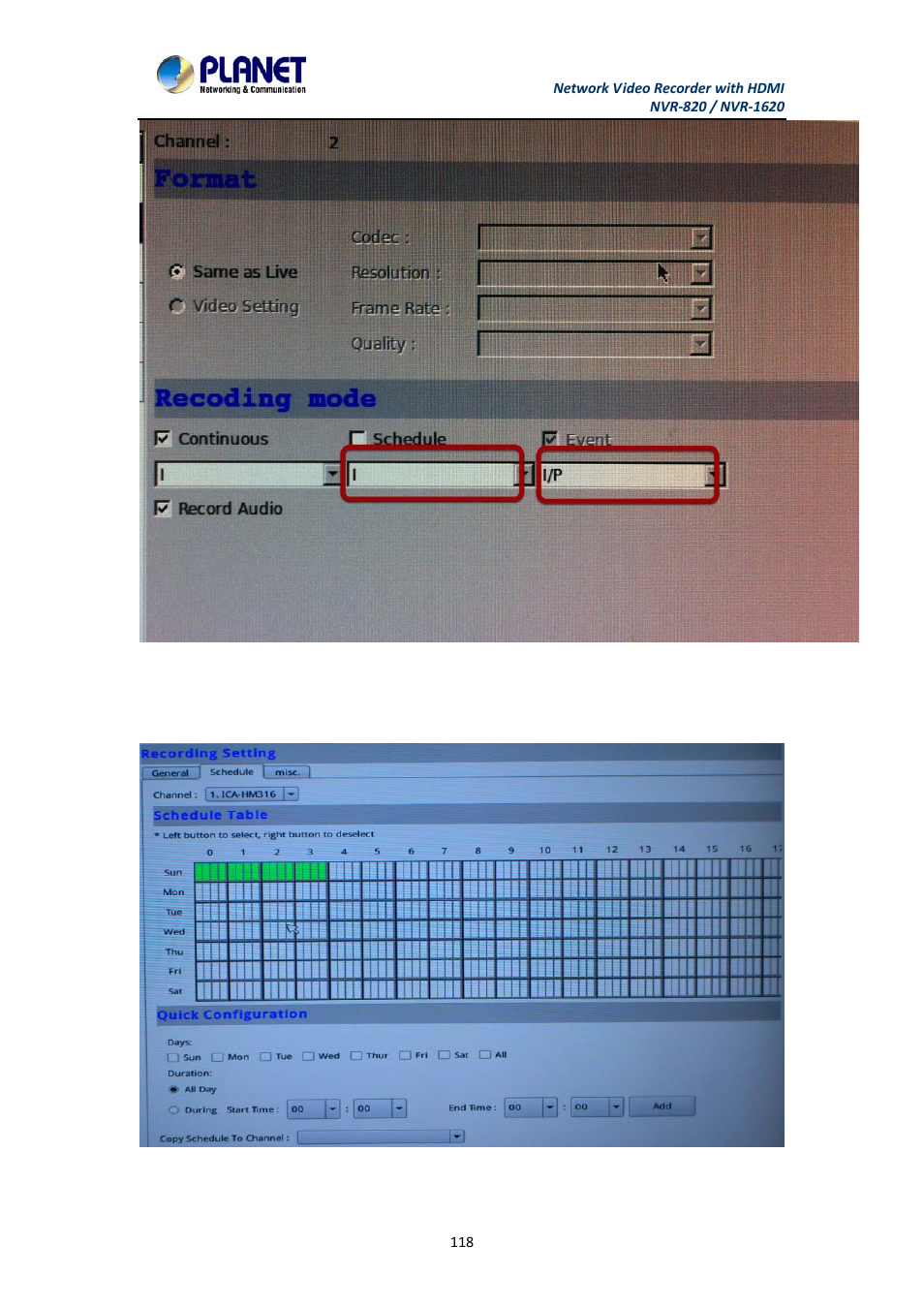 PLANET NVR-1620 User Manual | Page 118 / 138