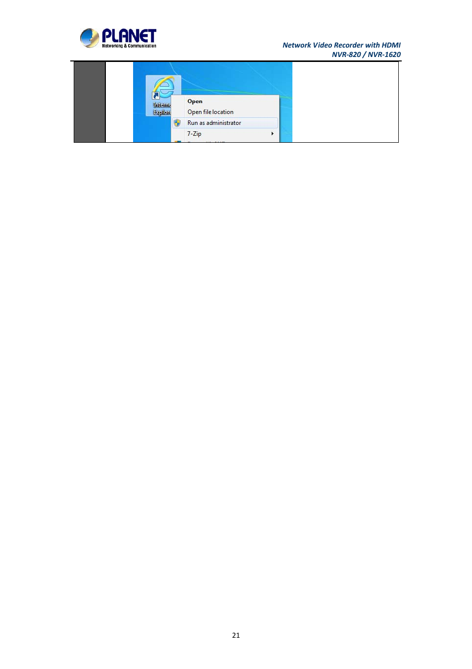 PLANET NVR-1620 User Manual | Page 21 / 138